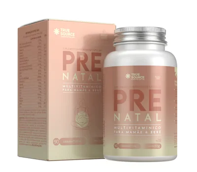 Multivitamínico Pré Natal, 90 Cápsulas, True Source