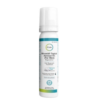  Espuma de Minoxidil 5% para Homens, Estimula o Crescimento Capilar, 60g, C'rcle