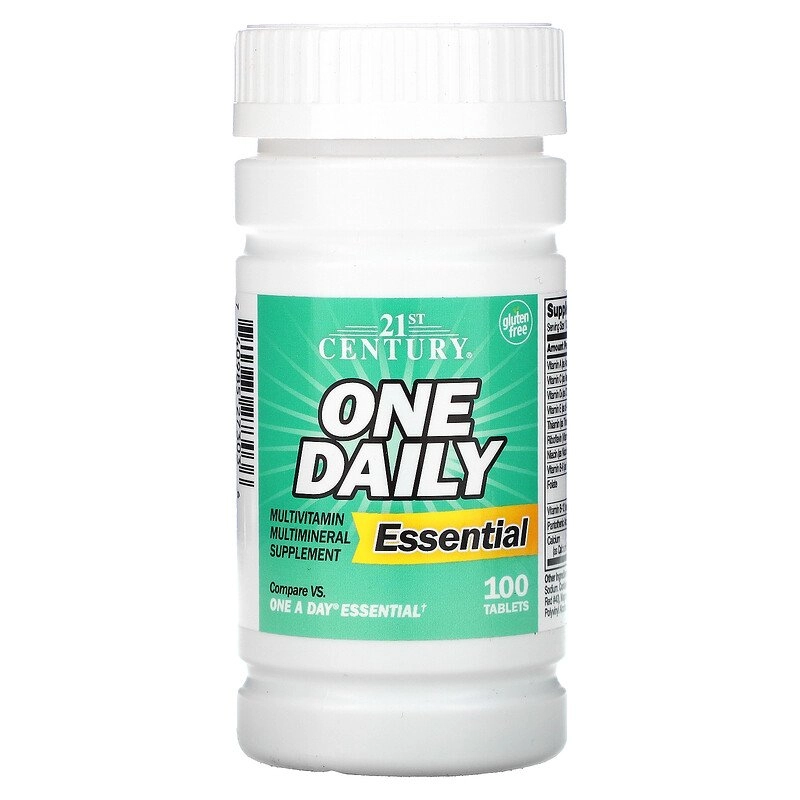 Multivitamínico One Daily Essencial, 100 comprimidos Century