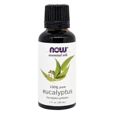 Óleo Essencial de Eucalipto 30ml, 100% Puro, Now Foods 