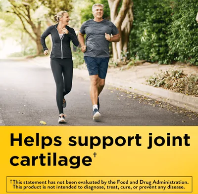 Glucosamina Condroitina Complex com MSM, 120 Comprimidos, Nature Made