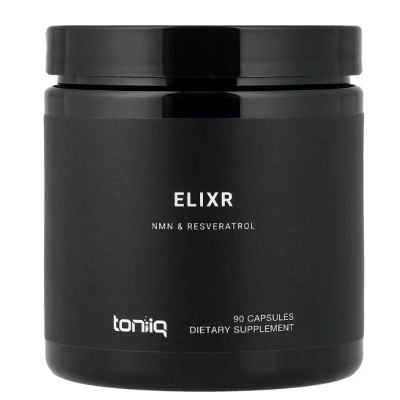 Elixir, NMN e Resveratrol, 90 Cápsulas, Toniiq