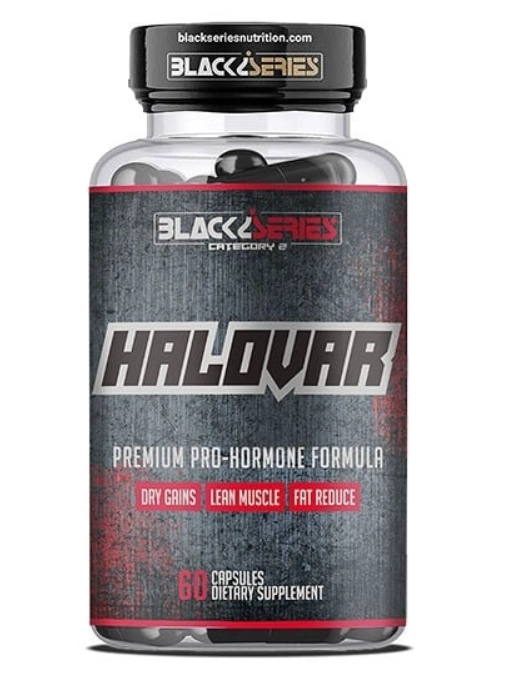 Halovar, Auxilio no Ganho de massa muscular e Força, 60 Cápsulas, Black Series