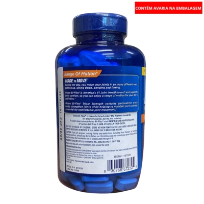 Osteo Bi Flex Força Tripla, 200 Tabletes (Pequena Avaria)