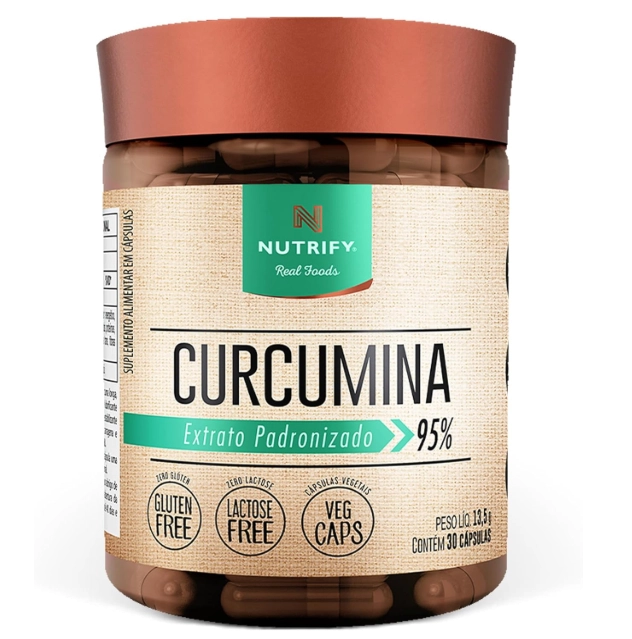 Curcumina, 30 Cápsulas, Nutrify
