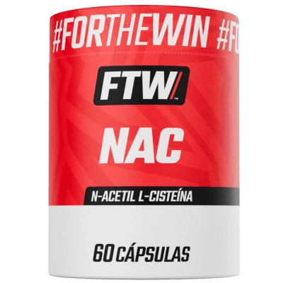 NAC N-Acetil L-Cisteína, 60 Cápsulas, FTW