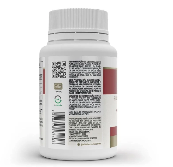 Coenzima CoQ10, 100mg, 60 Cápsulas, Vitafor