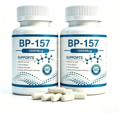 BP-157, 1000mcg, 120 Cápsulas, Peptídeos 