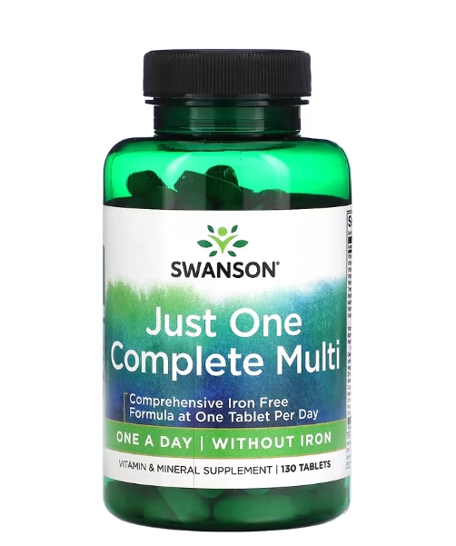 Just One Complete Multi, Apenas Um Multi Completo, 130 Comprimidos, Swanson