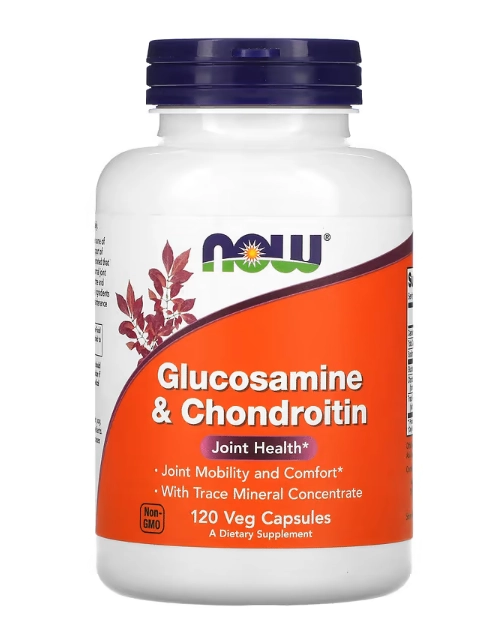 Glucosamina e Condroitina, 120 Cápsulas, Now