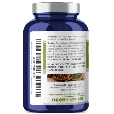Essiac Tea 1350mg, Essiac Chá, 180 Cápsulas, NusaPure
