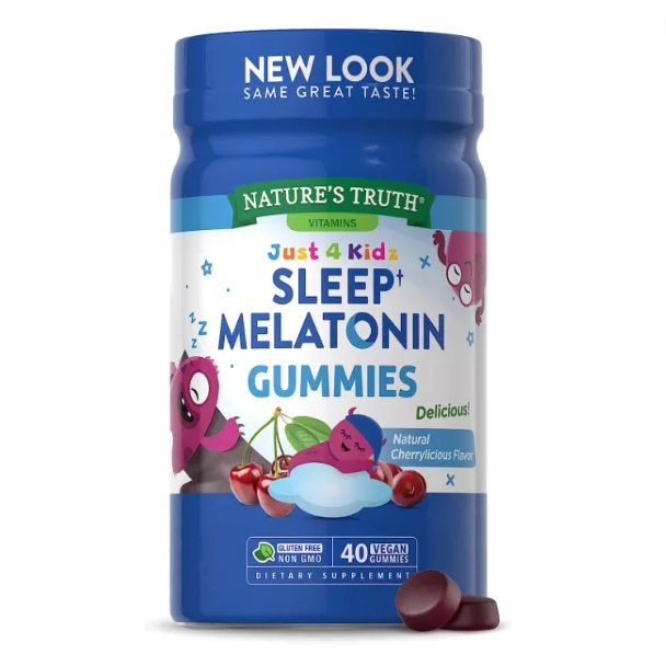 Melatonina Kids 1mg, 40 Gomas, Nature's Truth