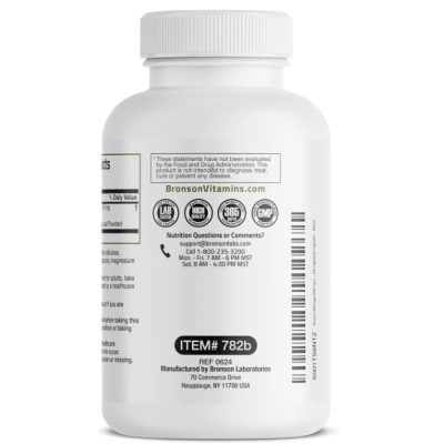 Moringa Oleifera Extra Strength 100mg, 250 Cápsulas, Bronson