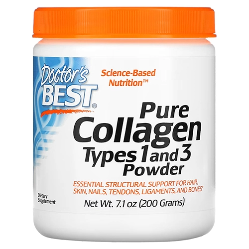 Colágeno Tipo 1 e 3 em Pó 200g Doctor's Best