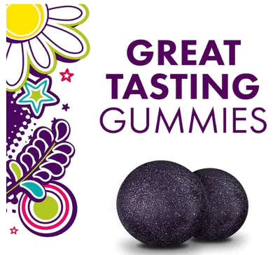 Melatonina Kids, PURE Zzzs Kidz, Camomila E Lavanda, 48 Gomas, Vicks