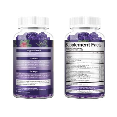Cortisol Health, 20 em 1, Sabor Morango, 60 Gomas, Totaria Health
