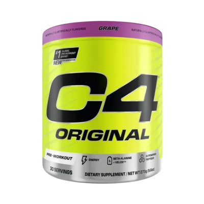 C4 Original, Pré-Treino, Sabores, 30 doses, Cellucor