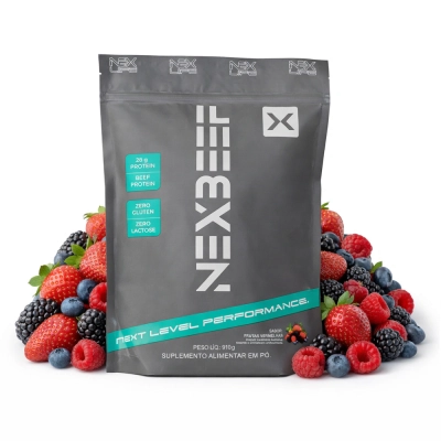 Proteína da Carne NEXBEEF Hidrolisada, Zero Lactose, 910g, Sabores, Nexlife