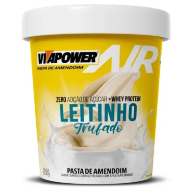 Vitapower Pasta De Amendoim, Sabores, 600g, Vitafor