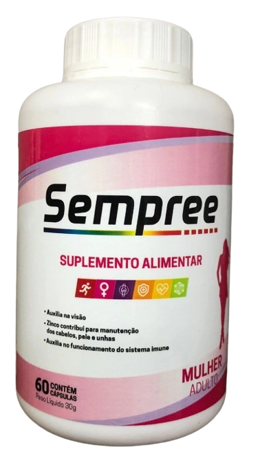 Suplemento Sempree, Mulher, 60 capsulas, Alquimia