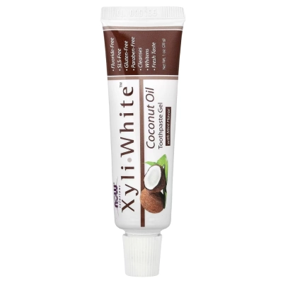XyliWhite 28g, Gel Dental com Óleo de Coco, Now