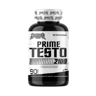 Prime Testo 2100 com Maca Negra e Ashwagandha, 90 Tabletes, Sinister Labs