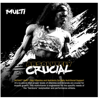 Multi Multivitamínico para Atletas, 60 Comprimidos, Mutant
