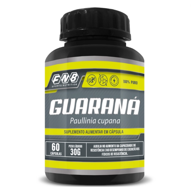 Guaraná, Extrato Seco, 104mg de Cafeína, 60 Cápsulas, Flora Nativa
