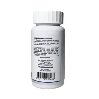 Iron Ferro (Bisglicinato Ferroso),  90 Cápsulas, Bull Pharma