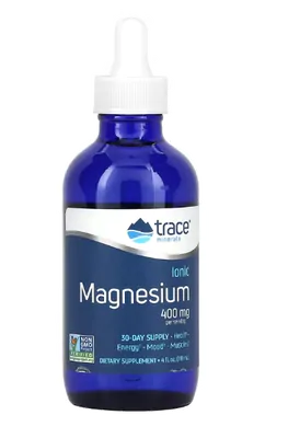 Magnésio Iônico, 400mg, 118 ml, Trace Minerals