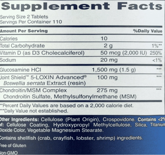 Osteo Bi Flex com Vitamina D, 220 Comprimidos