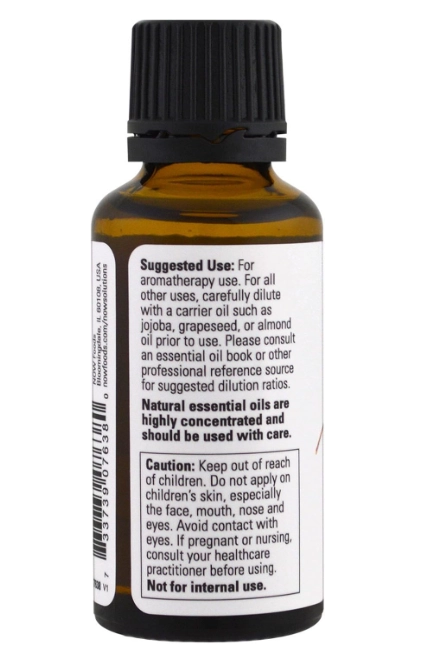 Óleos Essenciais, Aromaterapia com Fragrâncias Variadas. 30ml, Now