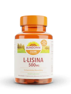 L-Lisina, 500mg, 100 comprimidos, Sundown
