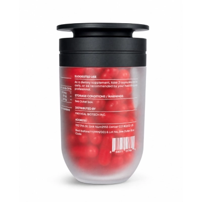 Suplemento Urolithin A com CoQ10 e Resveratrol, 2000mg, Yheso