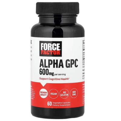 Alpha GPC, 60 Cápsulas, Force Factor
