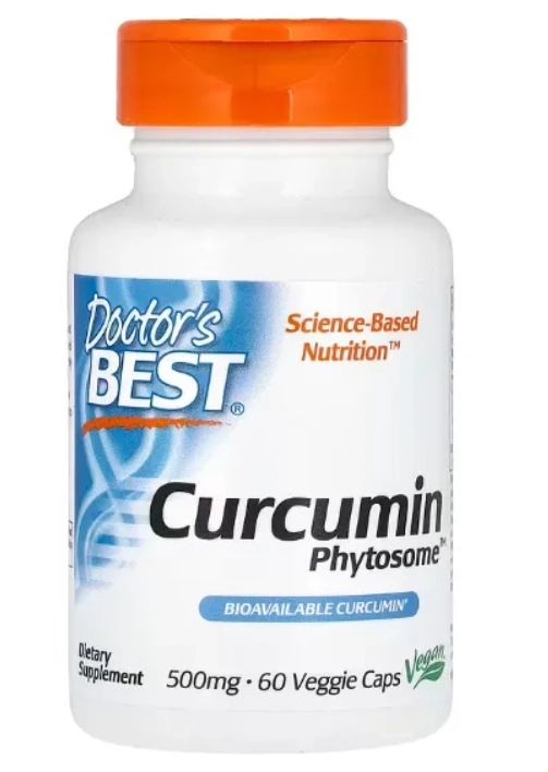 Fitossoma de Curcumina, 500mg, 60 Cápsulas, Doctor's Best