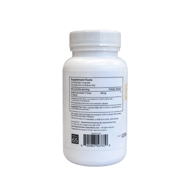 7-Keto, 25Mg, 100 Cápsulas, HS