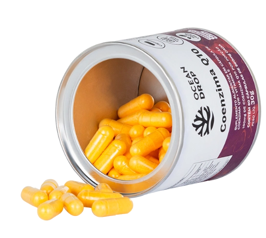 Coenzima CQ10 500mg, 60 Cápsulas, Ocean Drop