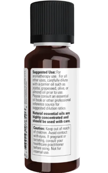 Óleos Essenciais, Aromaterapia com Fragrâncias Variadas. 30ml, Now