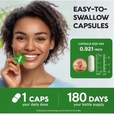 Bariatric Multivitamin, Multivitamínico Bariátrico 21 Vitaminas Essenciais com ferro 45mg, 180 Cápsulas, Nutraharmony