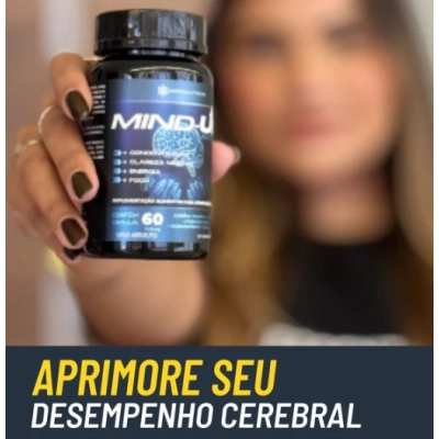Mind-Up Nootrópico, Concentração, Foco e Energia, 60 Cápsulas, Essenza Nutricion