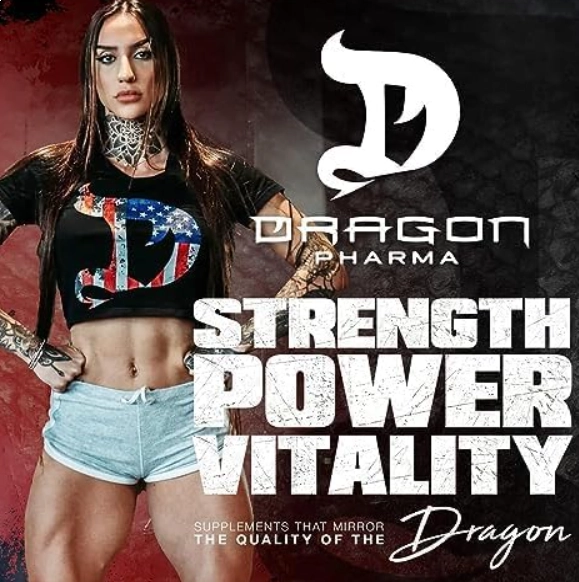 Pré Treino Venom Extreme, Foco e Energia, 196g Sabor Blue Raspberry, Dragon Pharma