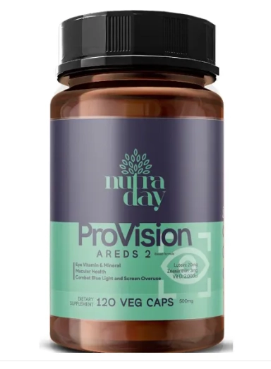 ProVision Visão, 120 Cápsulas, NutraDay 