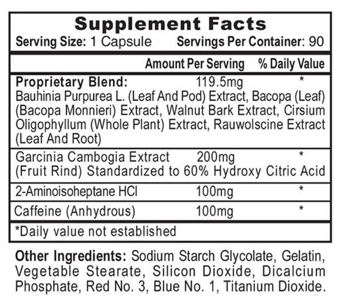 Termogênico HydroxyElite Extreme Diet Aid, 90 Cápsulas, Hi-Tech Pharma