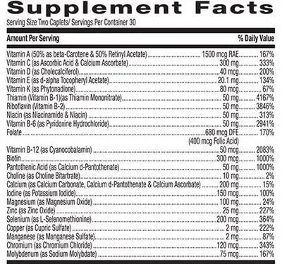 Mega Men 50 Plus, Multivitamínico Senior, 60 Cápsulas, GNC