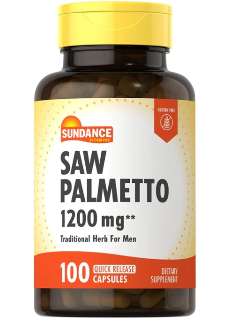 Saw Palmetto, 1200mg, 100 Cápsulas, Sundance