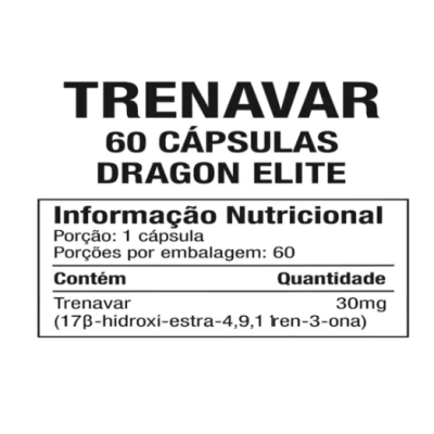 Trenavar, 60 Cápsulas, Dragon Elite