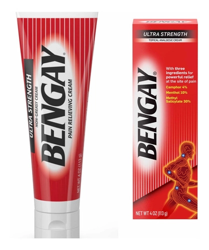 Bengay, Pomada Importada Ultra Forte, 113g