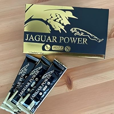 Mel Estimulante, 12 sachês, 15g - Jaguar Power