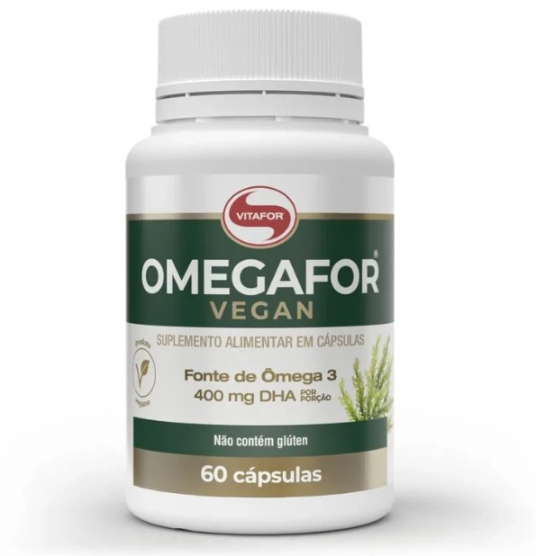 Omegafor Vegan, 60 Cápsulas, Vitafor